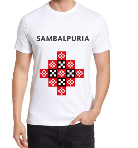 Sambalpuri BLT Design Cotton T-shirt